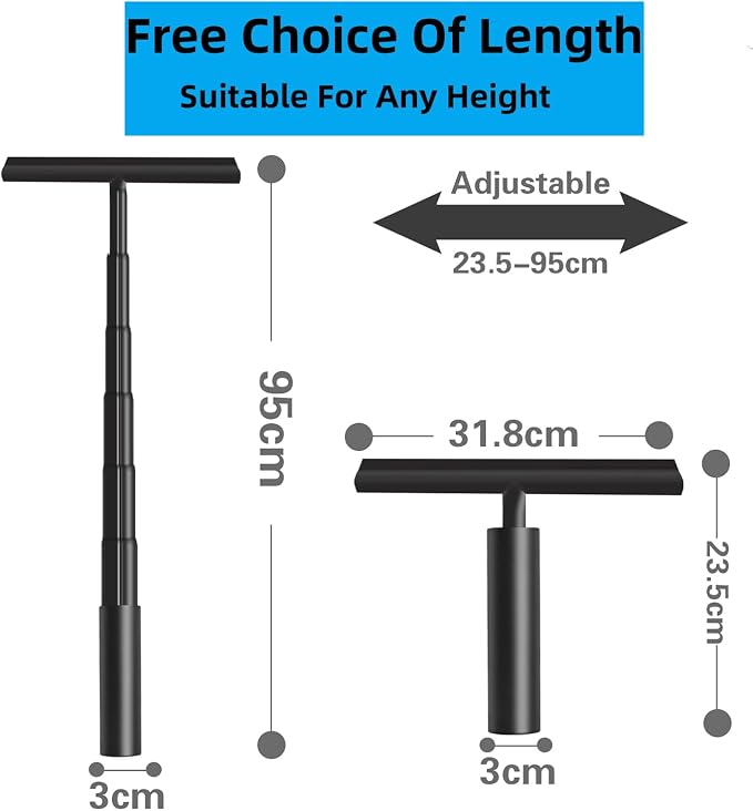 Extendable Shower Squeegee for Glass Doors, Shower Cubicle Squeegee Shower - Image 2