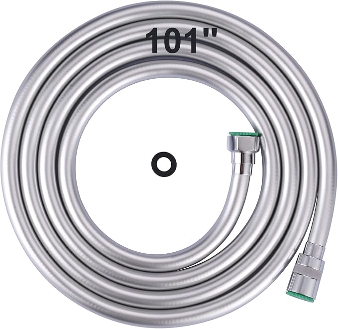 Aleasha 101 Inches Extra Long Shower Head Hose Extension by ALEASHA