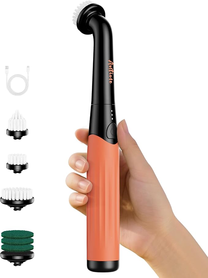 Rechargeable Electric Grout Brush, Upgraded Cordless Power Scrubber Kit by Unknown