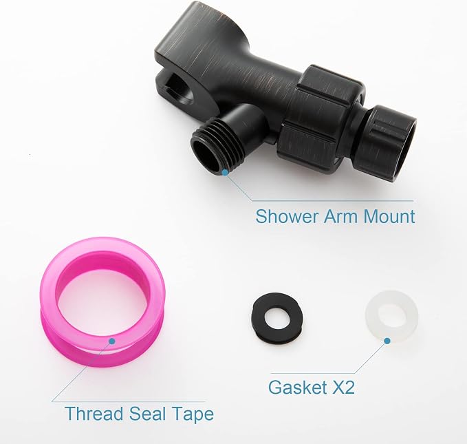 OFFO Shower Head Holder for Handheld Shower Head, Oil Rubbed Bronze Adjustable - Image 7