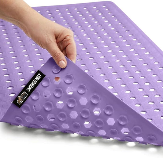 GORILLA GRIP Patented Bath Tub Shower Mat, Machine Washable Bathtub Floor Liner by GorillaGrip
