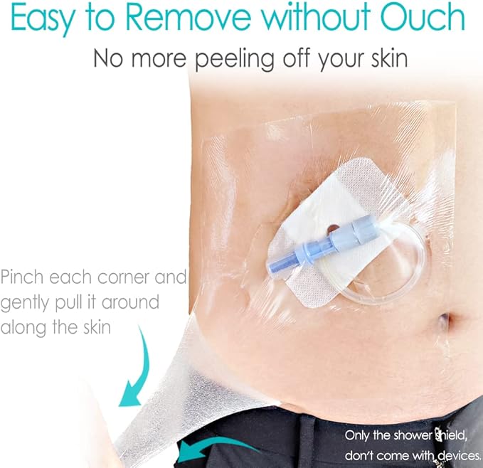50 Pcs Waterproof Shower Protector Bandage 4x4 inch - Image 4