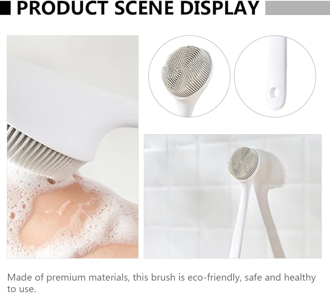 Housoutil Silicone Body Brush Back Scrubber - Image 4