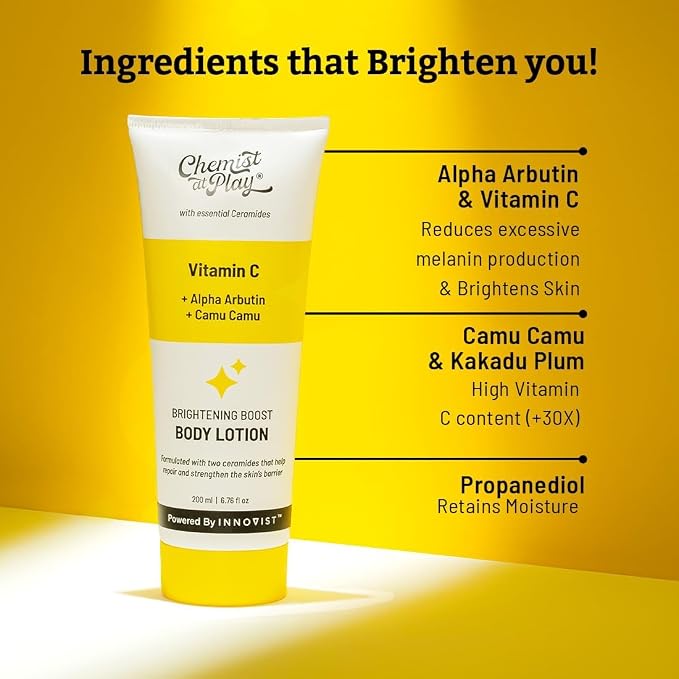 Chemist at Play Brightening Body Lotion - Image 3