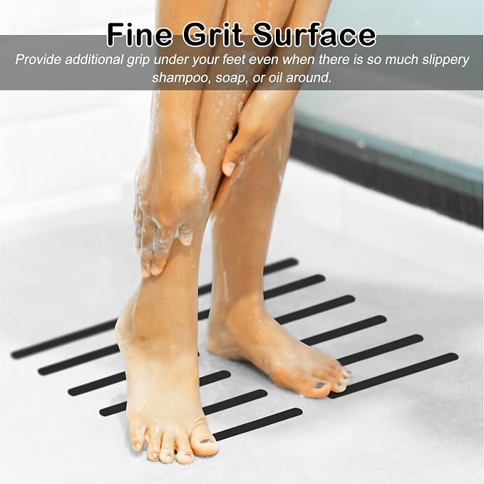 S&X Non Slip Safety Stickers, Gritty Textured Slip-Resistant Treads, 0.75-Inch - Image 2