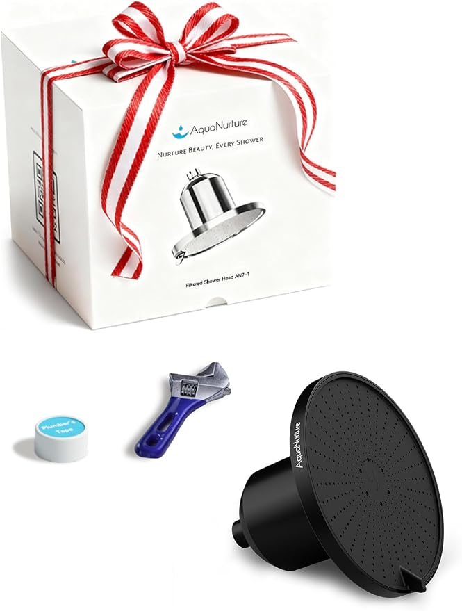 Filtered Shower Head with Filter System, High Pressure 3 Modes 7" Filter - Image 8