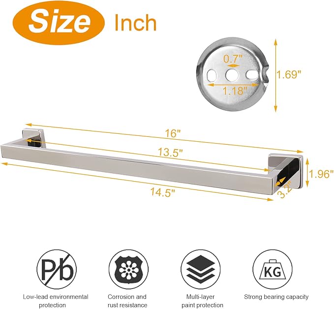 TocTen Bath Towel Rack - Image 2