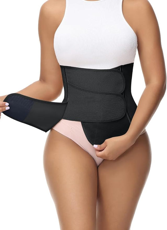 SHAPSHE Waist Trainer for Women Postpartum Recovery Wrap Waist Cincher Corset by ShapewearforWomen
