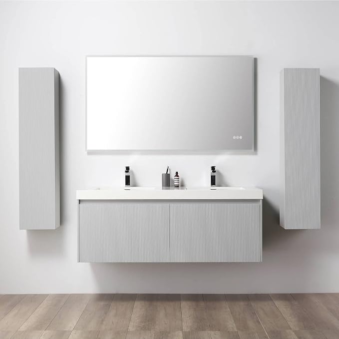 Blossom 60 Inch Double Sink Bathroom Vanity - Image 2