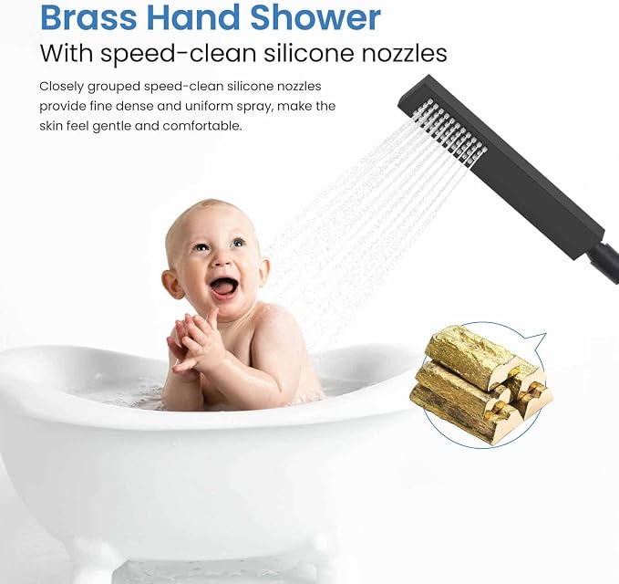 KIBI Cube Floor Mount Tub Filler - Image 8