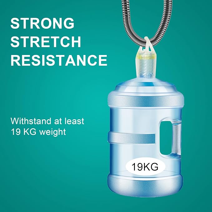 AULEEND，118 inch，encrypted shower hose 304 stainless steel metal - Image 7