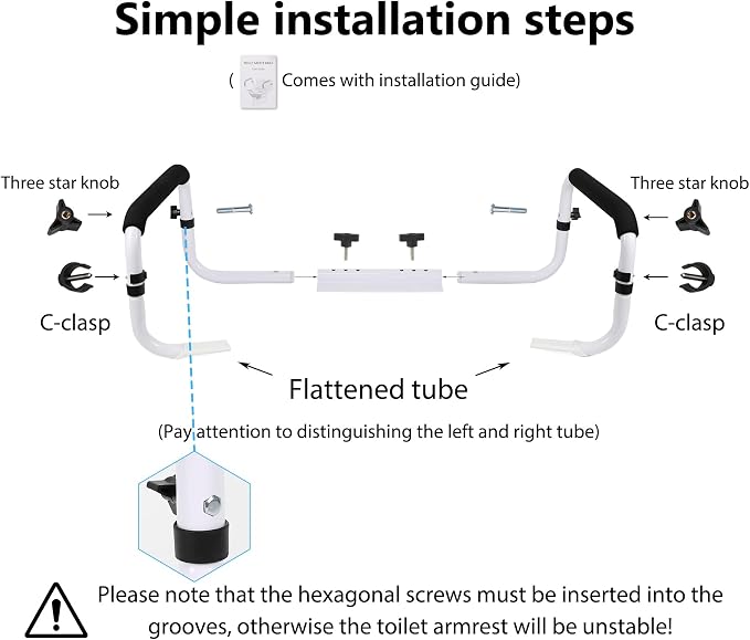 Toilet Safety Rail, Safety Frame - Image 7