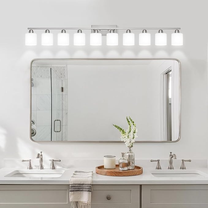 Brushed Nickel Bathroom Vanity Light by FAISHILAN