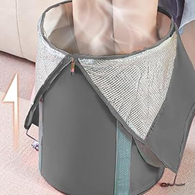 Collapsible Bucket for Soaking Feet, Portable Travel Foot Bath Tub, Fully - Image 7