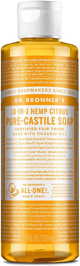 Dr. Bronner's - Pure-Castile Liquid Soap - Made by DrBronners