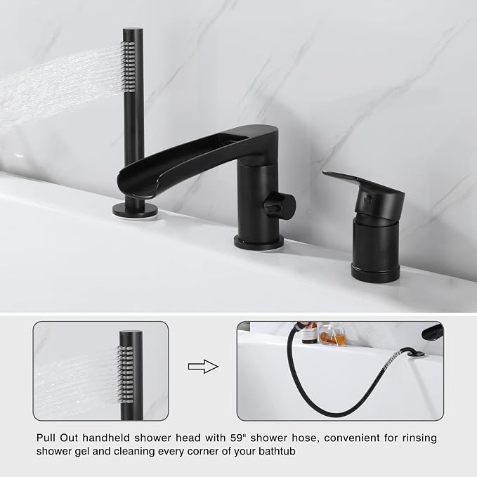 TapLong Waterfall Roman Tub Faucet - Image 6