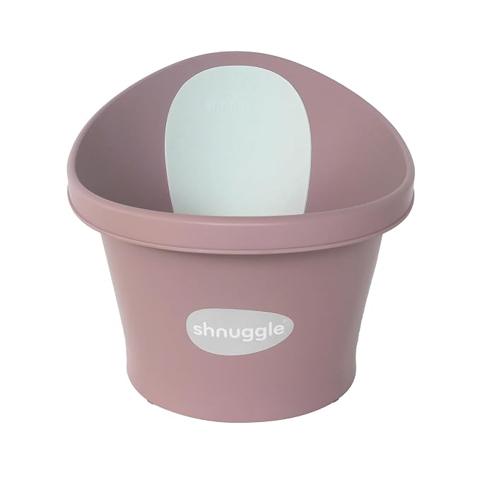 Shnuggle Newborn Baby Bath | Built in Support Bump and Soft Backrest | Suitable - Image 2
