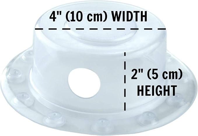SlipX Solutions Bottomless Bath | Overflow Drain Cover - Image 3