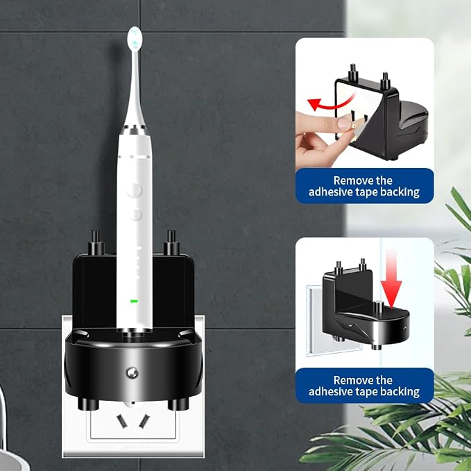 Charger Base for AquaSonic Electric Toothbrush, Wall-Mounted Waterproof Charger - Image 3