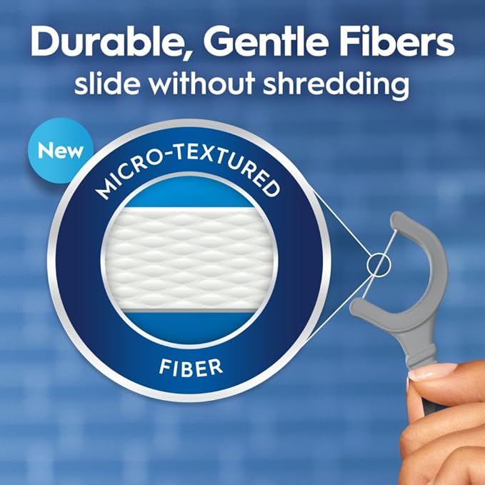 Oral-B Glide Ultra Deep Clean Floss Picks, Removes Food and Plaque, Cool Mint - Image 3