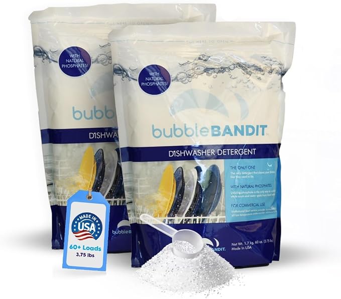 Dishwasher Powder Detergent by BubbleBandit