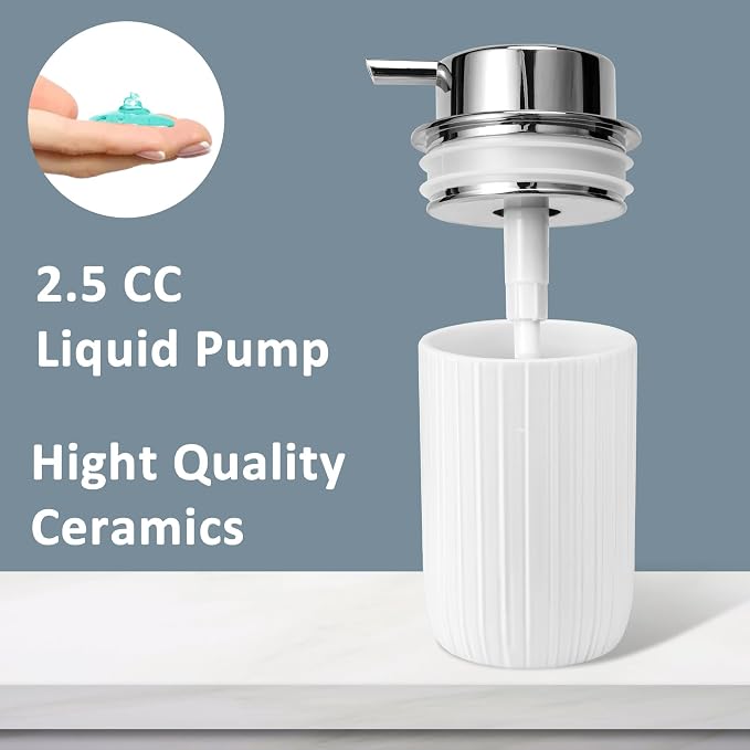 Soap Liquid Dispenser Ceramic - Image 5
