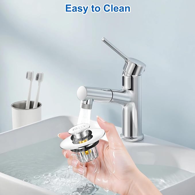 Bathtub Drain Stopper, Pop-Up Tub Stopper - Image 5