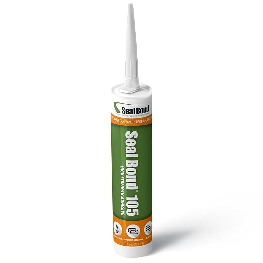 105 Adhesive Sealant – Marine/Industrial Grade, High Strength, UV Resistant by Seal+Bond