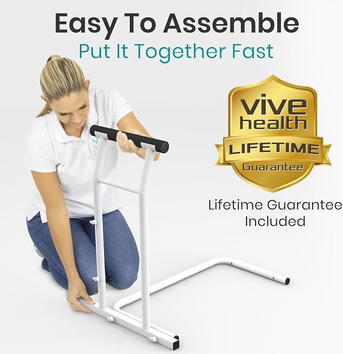 Vive Toilet Safety Rail with Arms - Image 5