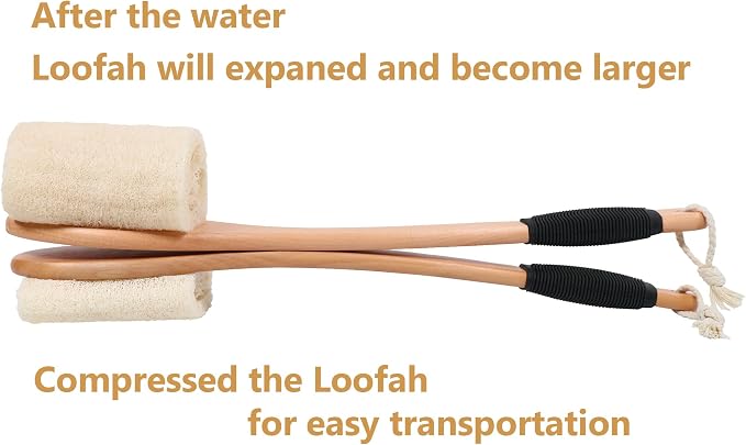 OWIIZI Back Loofah Scrubber Brush - Image 5