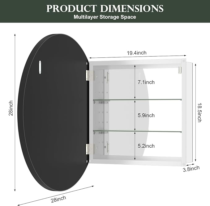 WallBeyond Bathroom Medicine Cabinet - Image 3