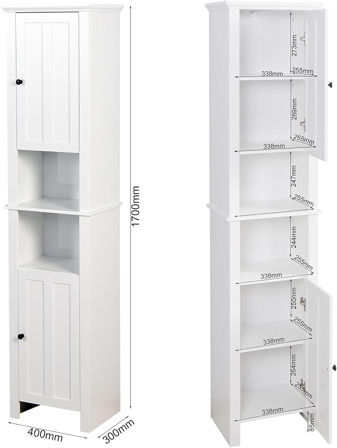 Tall Bathroom Storage Cabinet - Image 2