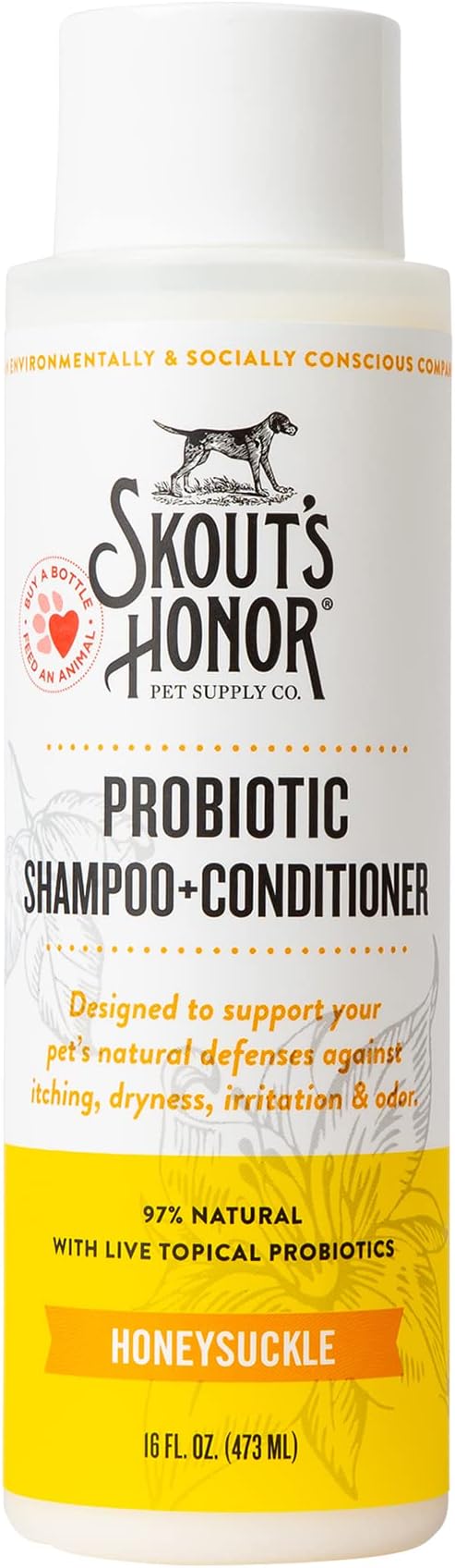 Skout's Honor Probiotic Dog Shampoo & Conditioner by SKOUTSHONOR
