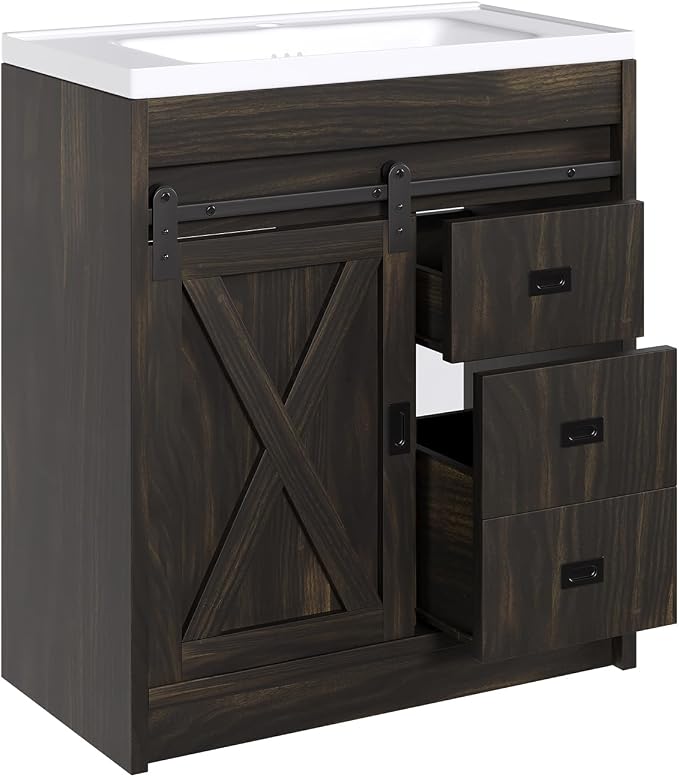4ever2buy Farmhouse Bathroom Vanity - Image 6