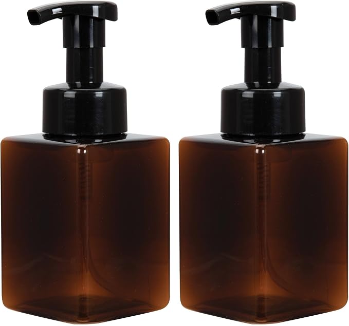 Ginger Lily Farms Foaming Soap Dispenser, Refillable Plastic Pump Bottles by GingerLilyFarms