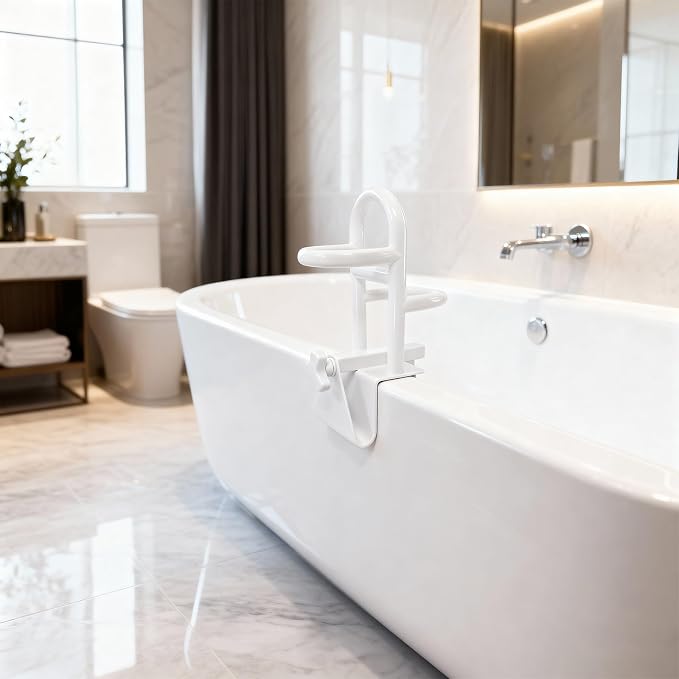 Adjustable Triple Grip Bathtub Grab Bars - Image 6