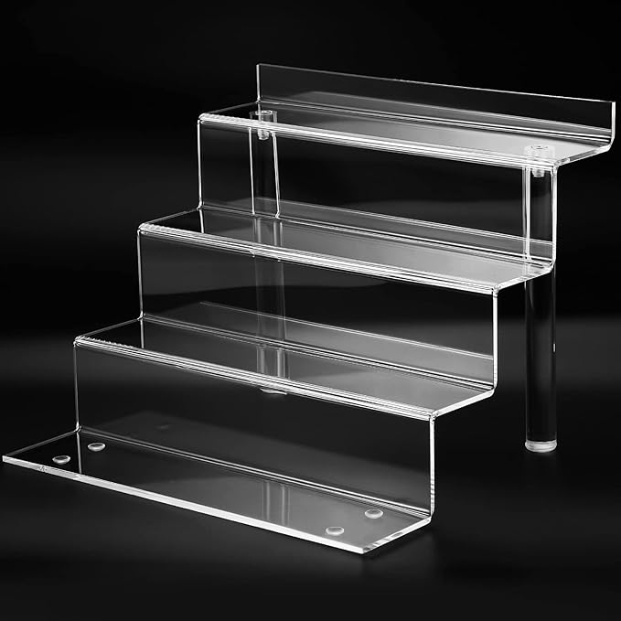 9 Inch Acrylic Shelf for Perfume Organizer, 4 Tier Funko POP Shelves, Cologne by bigantss