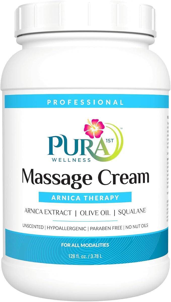 Wellness Professional Arnica Therapy 128oz Massage Cream, by Pura1st