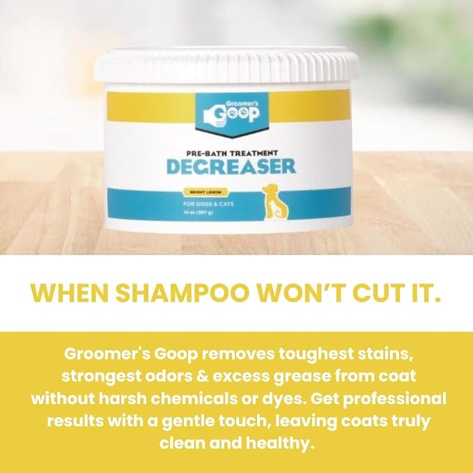 Groomer’s Goop Pre-Bath Pet Degreaser Treatment - Image 3