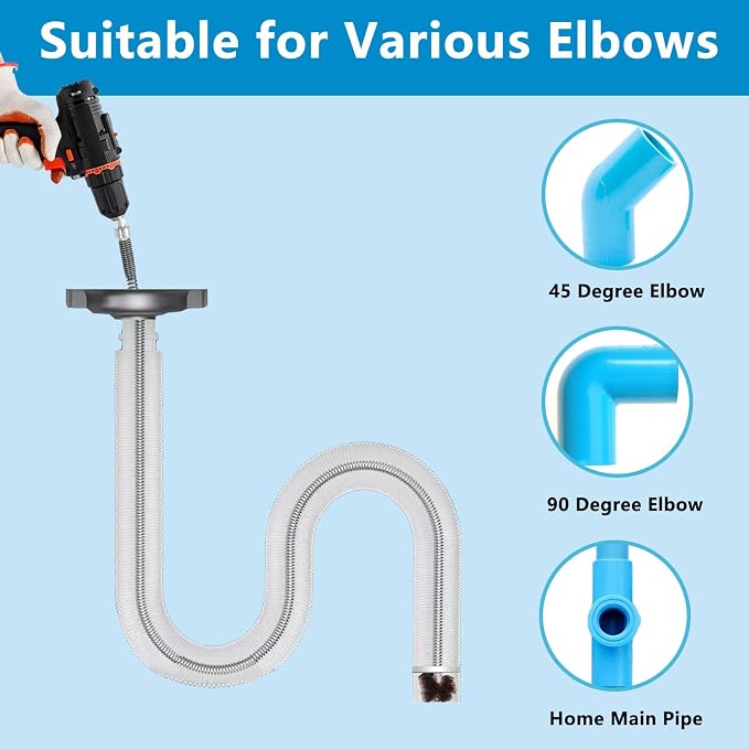 Drain Snake, Spring Drain Clog Remover - Image 3