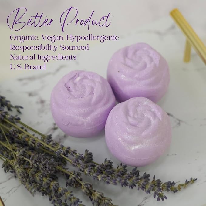 EvolutionUSA Lavender Dreams Bath Bombs - Image 3