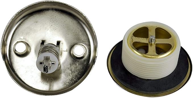 Danco 89242 Trip Lever Tub/Bath Drain and Overflow Trim Kit/Plate in Brushed - Image 2