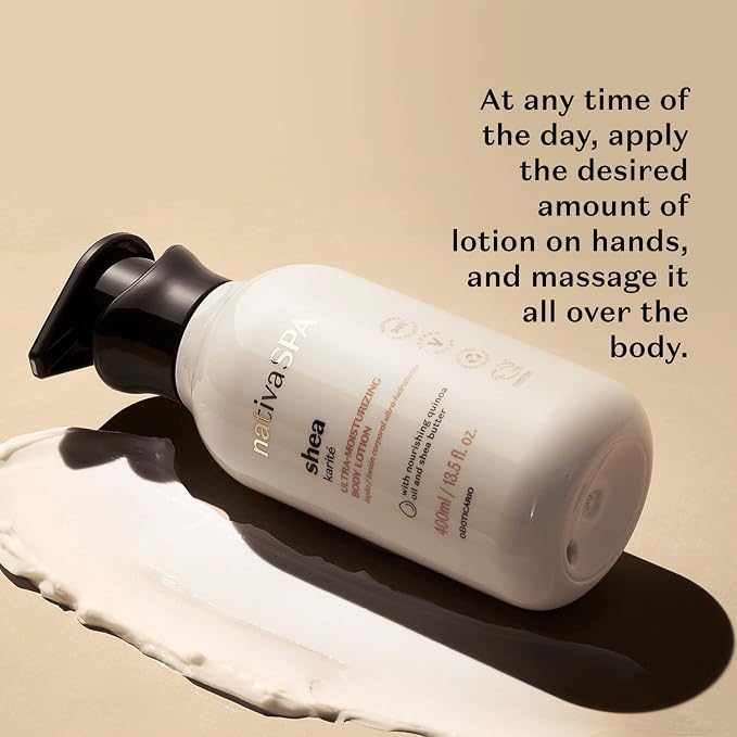 Nativa SPA Shea Moisturizing Body Lotion, Fragranced Skin Moisturizer - Image 5