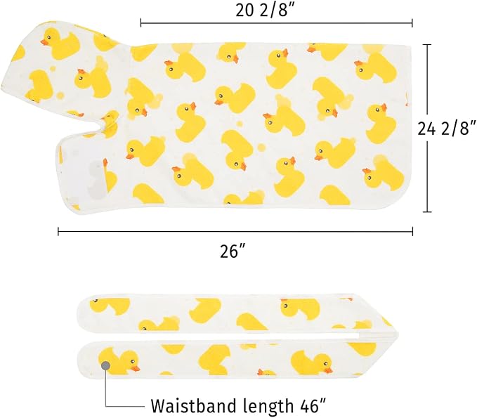 HDE Dog Bathrobe Super Absorbent Quick Drying Puppy Towel Wrap Coat Adjustable - Image 2