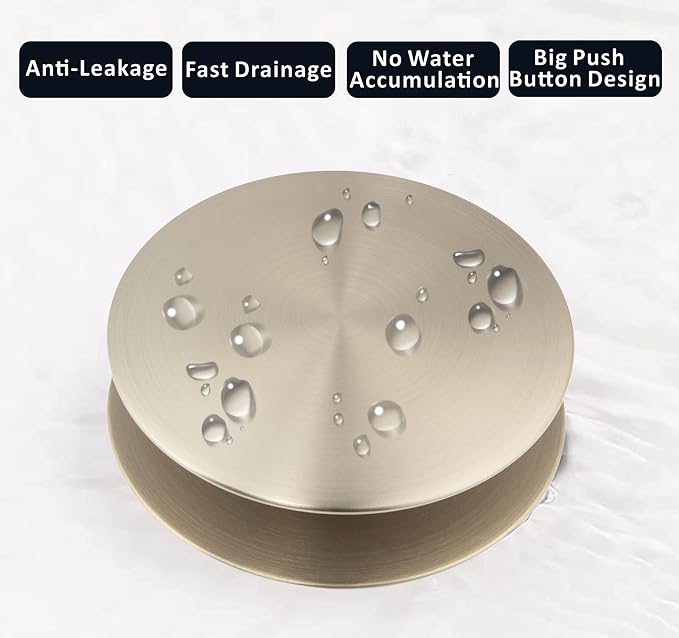 Artiwell Universal Bathroom Sink Drain Stopper, Fits Most Pop-Up Drains - Image 5