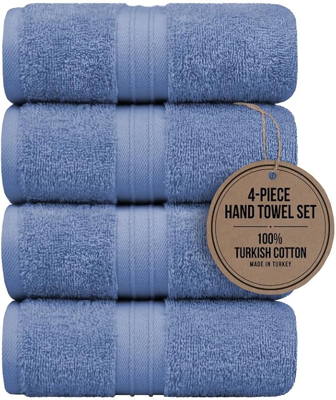 Hand Towels Pack of 4 by Unknown