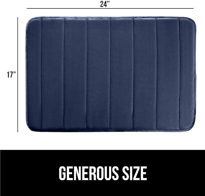 GORILLA GRIP Memory Foam Bath Mat, Soft Absorbent US Designed Bathroom Rug - Image 2