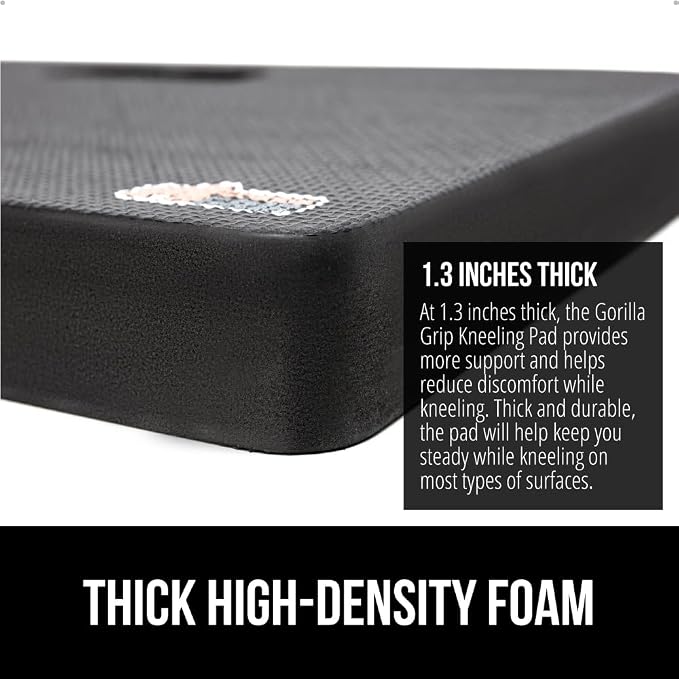 GORILLA GRIP Extra Thick Patent Pending Soft Foam Kneeling Pad, Supportive - Image 3