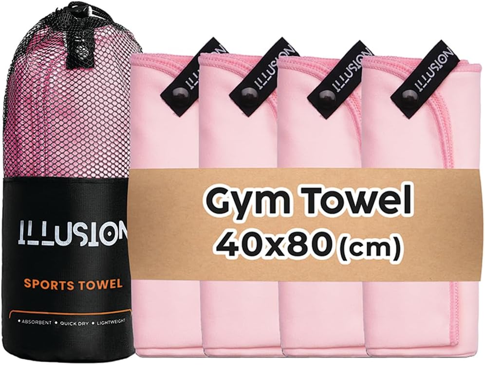 illusion Small Microfiber Gym Towels by Unknown