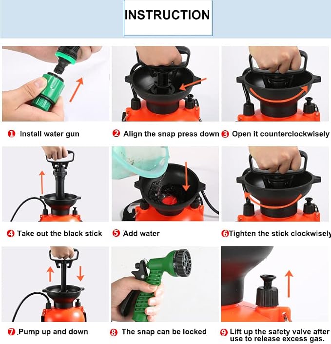 SearQ Portable Camping Shower - Image 7